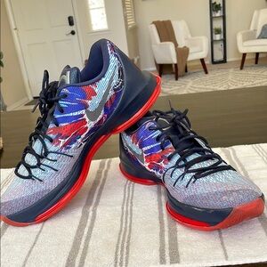 Nike KD 8 Independence Day Blue Red Size 13 749375-446